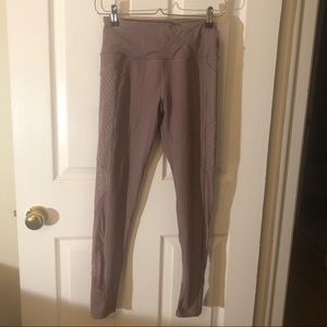 Mauve Victoria’s Secret leggings